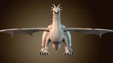 3D модель Пещерный дракон (STL)