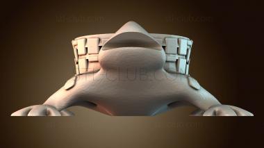 3D модель Контейнер в форме лягушки (STL)