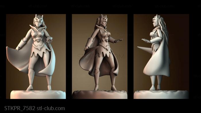 Статуэтки упрощенные Мисс Катра