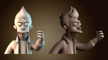 3D модель Фрай мем (STL)