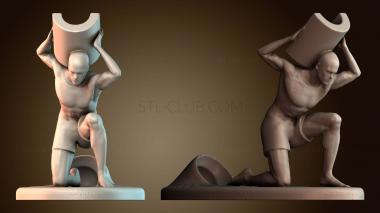 3D модель Обладатель премии «Оскар» (STL)