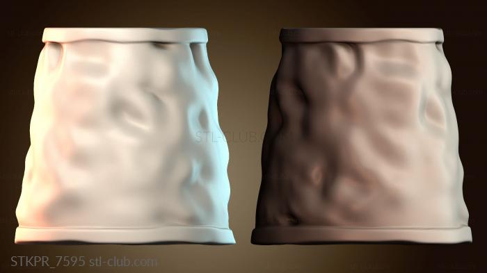 Статуэтки упрощенные Абстрактный гладкий цилиндр