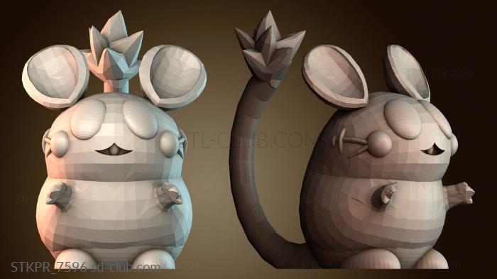 Статуэтки упрощенные Деденне Покемон