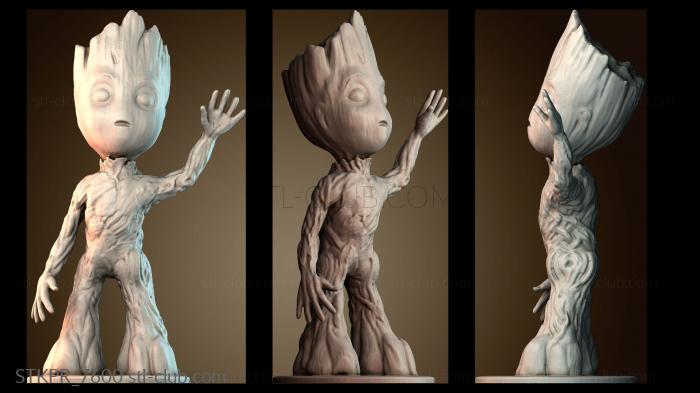 Статуэтки упрощенные Детский грут стоя