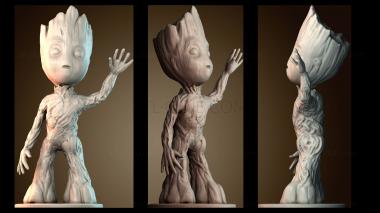 3D модель Детский грут стоя (STL)