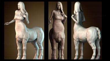 3D модель Девушка кентавр (STL)