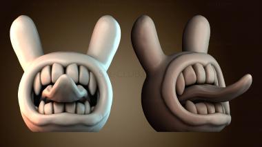 3D модель Голова монстра Данни (STL)