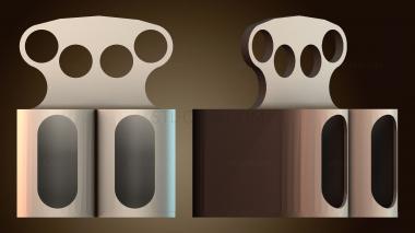 3D модель Двойной держатель для бутылок (STL)