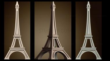 3D модель Контур Эйфелевой башни (STL)