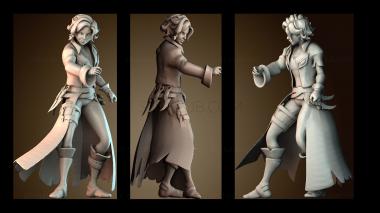 3D модель Мисс Мейв сокл (STL)