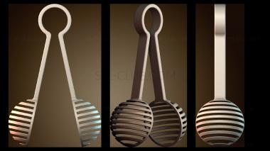 3D модель Щипцы для сервировки салата (STL)