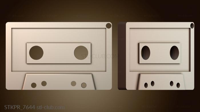 Статуэтки упрощенные Дизайн кассетной ленты