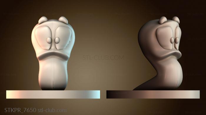 Статуэтки упрощенные Скульптурный персонаж мультфильма