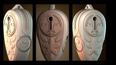 3D модель Декоративный подвесной дизайн (STL)