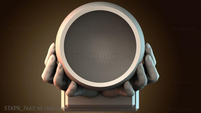 Статуэтки упрощенные Дисплей хрустального шара