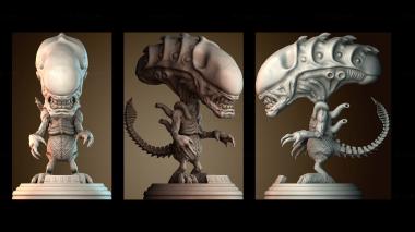 3D модель Поп инопланетянин (STL)