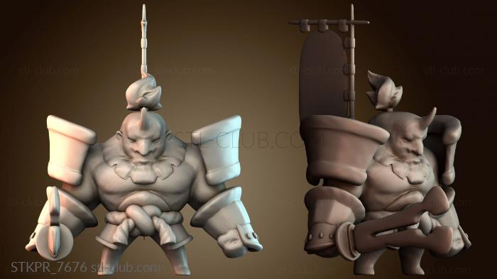 Статуэтки упрощенные Самурай они