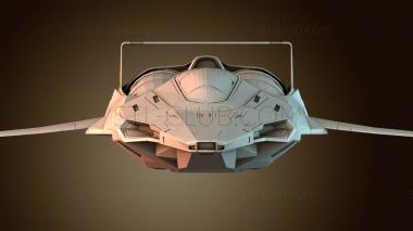 3D модель Корабль Происхождения M50 (STL)