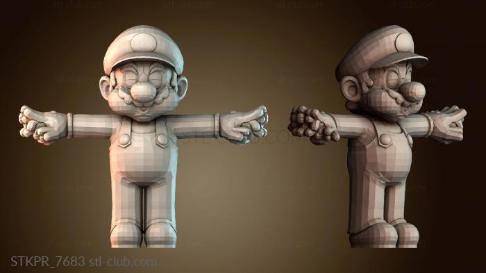 Статуэтки упрощенные Супер Марио