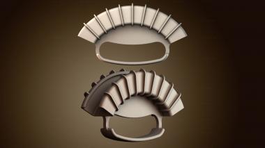 3D модель Конструкция инструмента для резки теста (STL)