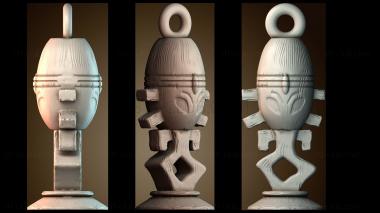 3D модель Дизайн абстрактной скульптуры (STL)