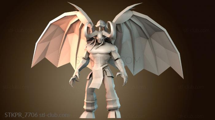 Статуэтки упрощенные Иллидан дота