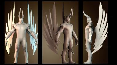 3D модель Terrorblade dota (STL)