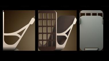 3D модель Абстрактный дизайн стула (STL)