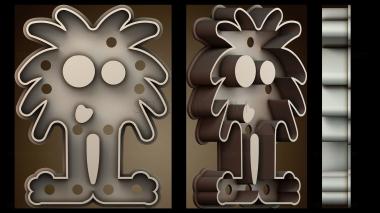 3D модель Вырез пальмы (STL)