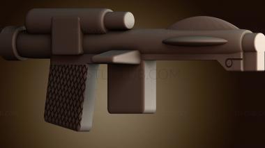 3D модель Механический ручной рычаг (STL)