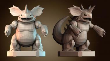 3D модель King Nidoking pokemon (STL)