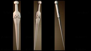 3D модель Стилизованный древний меч (STL)