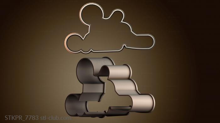 Статуэтки упрощенные Форма для печенья