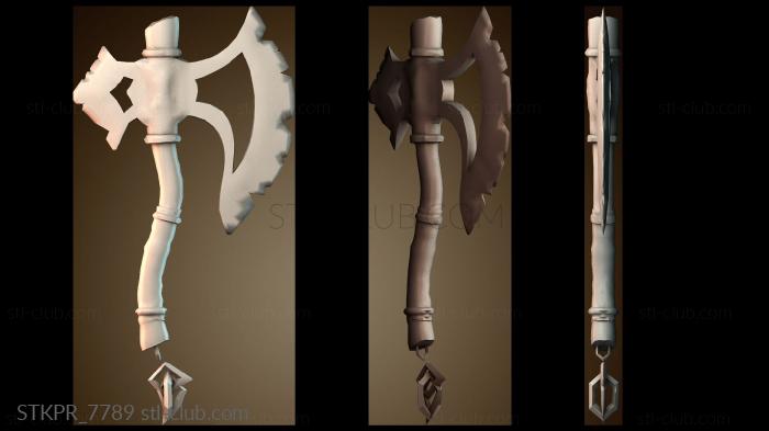 Статуэтки упрощенные Фэнтезийный боевой топор