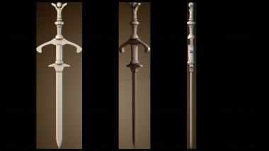 3D модель Элегантный дизайн меча (STL)