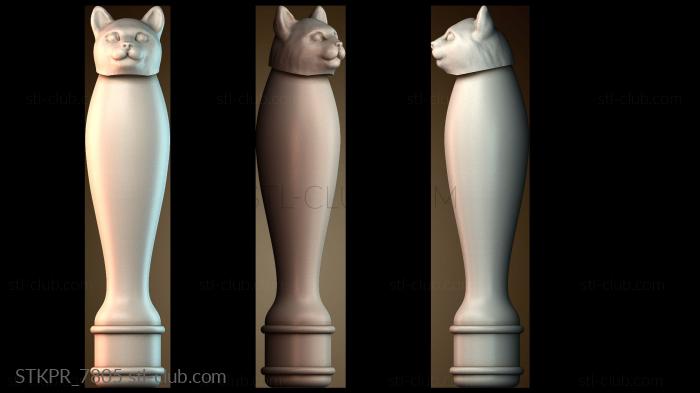Статуэтки упрощенные Дизайн фигурки кошки