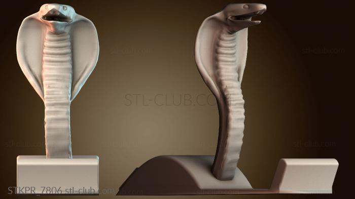 Статуэтки упрощенные Дизайн скульптуры кобры