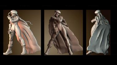 3D модель Мисс Кэмми sf5 (STL)