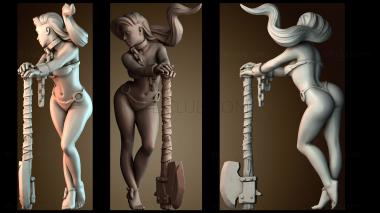 3D модель Мисс Варвара (STL)