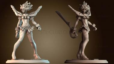 3D модель Мисс Рюко (STL)