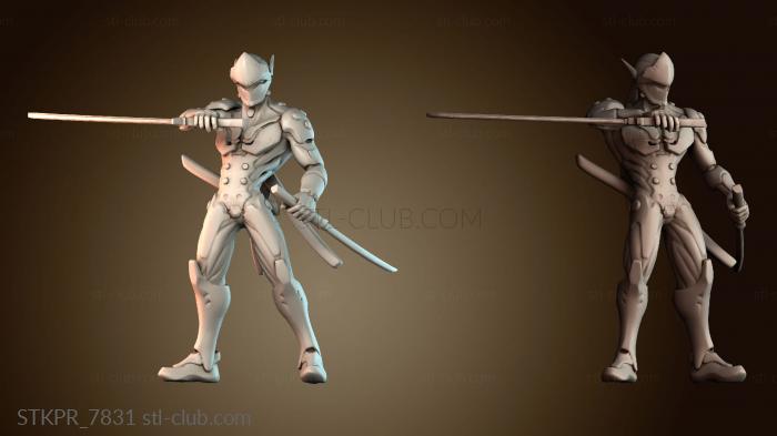 Статуэтки упрощенные Гэндзи