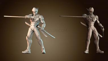 3D модель Гэндзи (STL)