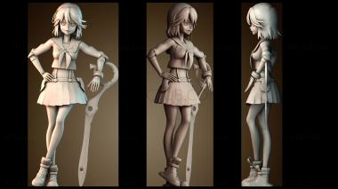 3D модель Мисс Рюко (STL)