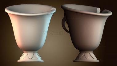 3D модель Разбитая чашка (STL)