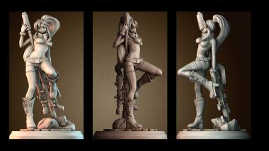 3D модель Мисс Йоко (STL)