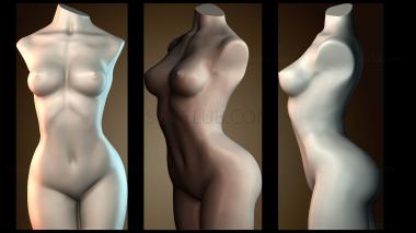 3D модель Художественная форма тела (STL)