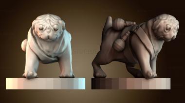 3D модель Боевой мопс (STL)