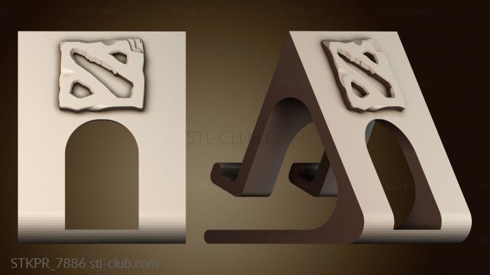 Статуэтки упрощенные Дизайн логотипа игры