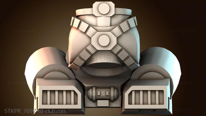 Статуэтки упрощенные Дизайн брони робота