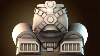 3D модель Дизайн брони робота (STL)